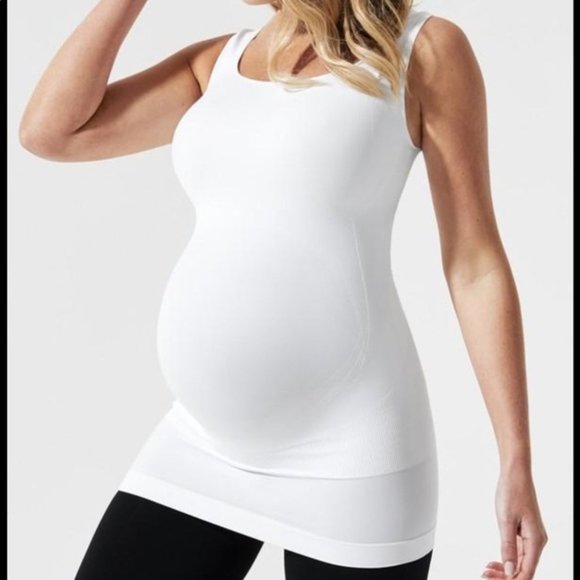BLANQI Tops - Blanqi Maternity Everyday Belly Support Tank White Size Small